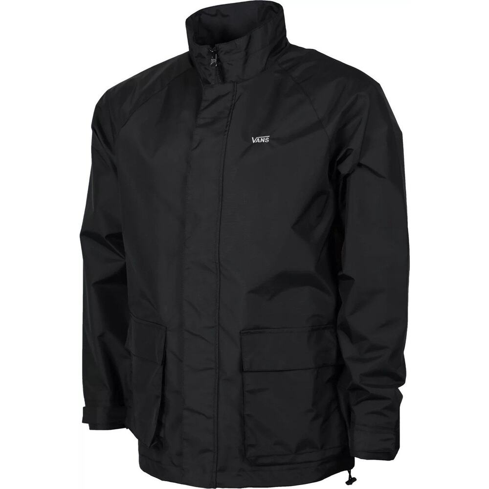 Vans Jake Kuzyk II MTE Windbreaker Jacket Mens Medium Black Nylon New